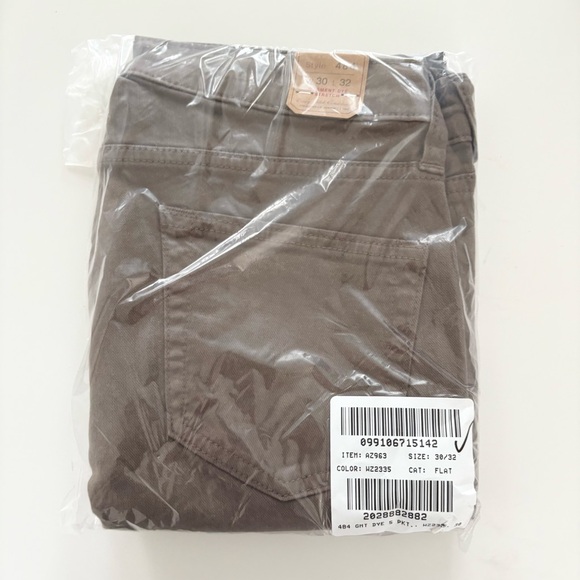 J. Crew 484 Slim-fit Garment-dyed Five-pocket Pant Vintage Dill - Picture 5 of 5